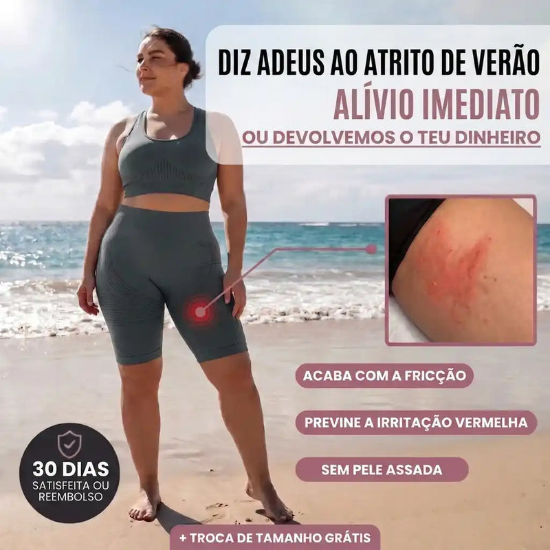 Calções 3D antifricção