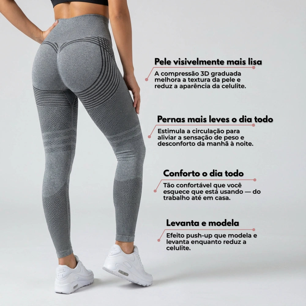 Leggings Cellumove 3D - Cinzento