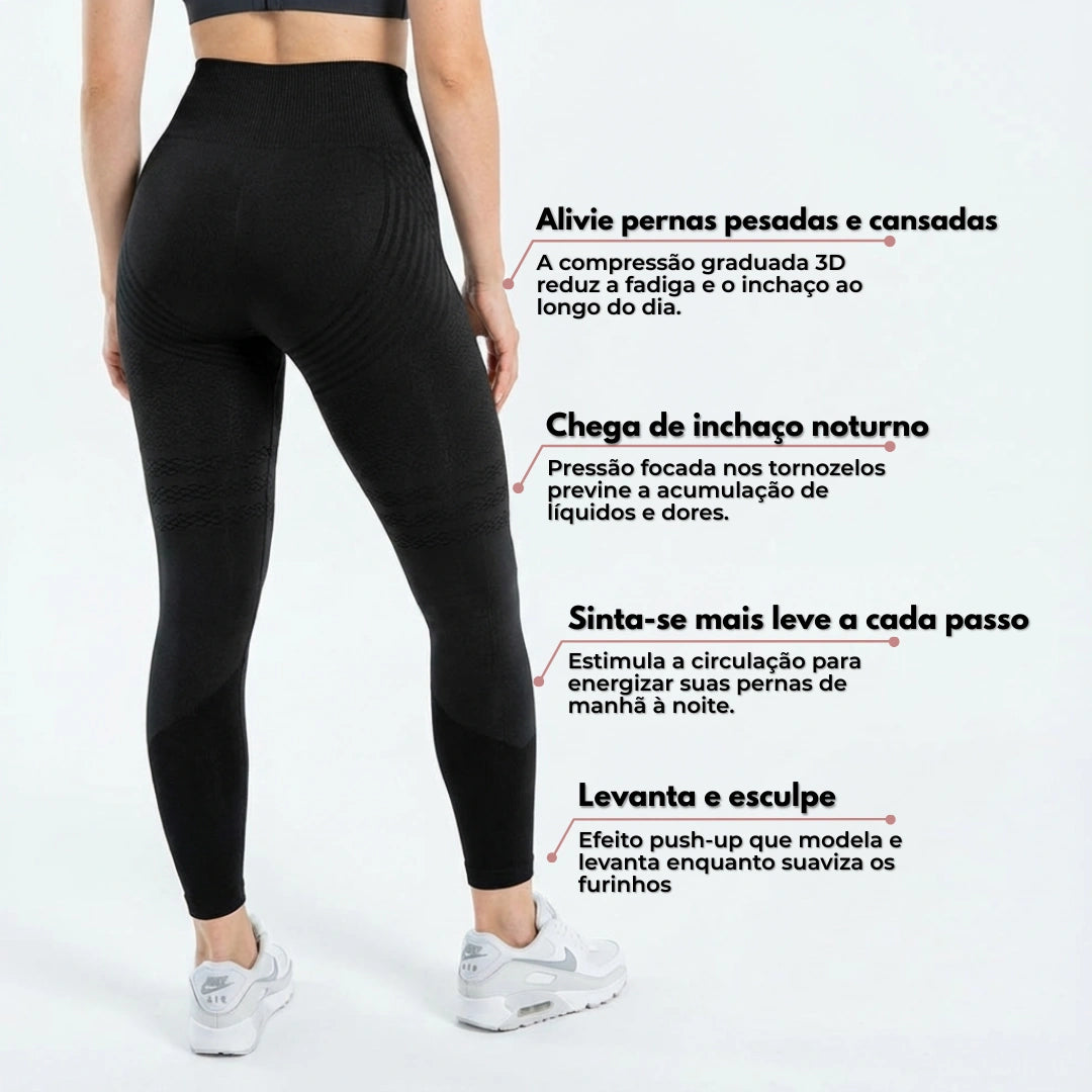 Legging Cellumove 3D – De pernas pesadas a passos leves em 2 semanas