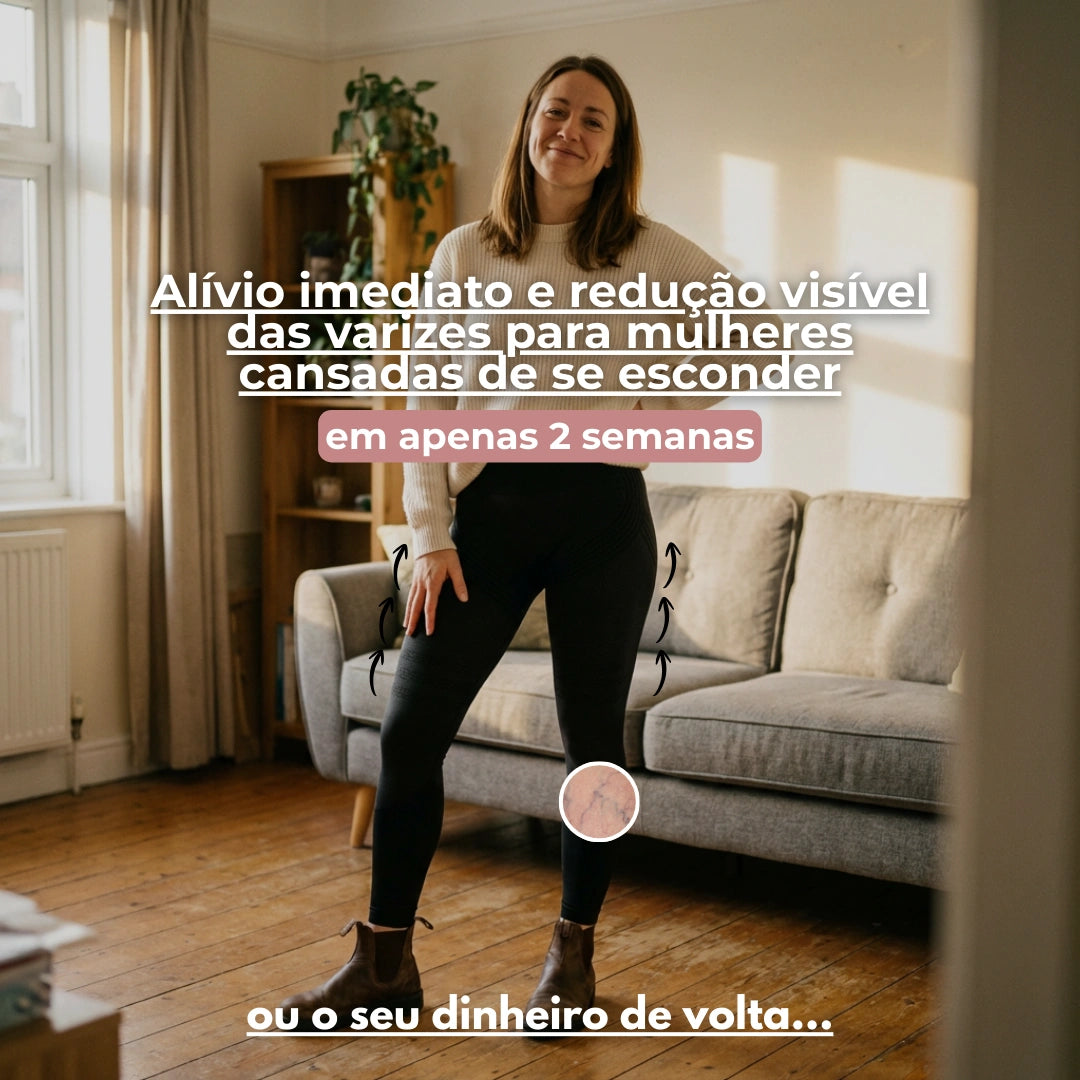 Legging Cellumove 3D – Alivie e previna as varizes de forma natural.