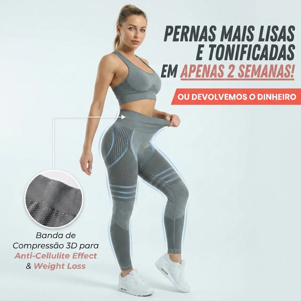 Legging Cellumove 3D – Redefina a sua silhueta sem esforço